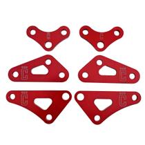 Kit Suporte Motor Corona Crf 250f Alumínio Anodizado