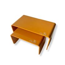 Kit Suporte para Doces Elevadores - Mostarda - 2 unidades - Só Boleiras - Rizzo