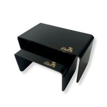 Kit Suporte para Doces Elevadores - Preto - 2 unidades - Só Boleiras - Rizzo