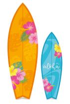 Kit Suporte para Doces Festa Havaiana - 02 unidades - Cromus - Rizzo