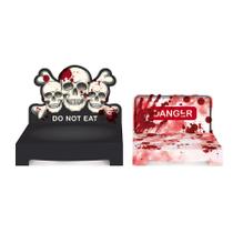 Kit Suporte para Doces - Help Halloween - 1 unidade - Cromus - Rizzo Kit Suporte para Doces - Help Halloween - 1 unidade - Cromus - Rizzo