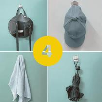 Kit Suporte Para Esponja Em Aço Inox Adesivo À Prova D'água Kit Suporte Para Esponja Em Aço Inox Adesivo À Prova D'água