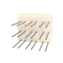 Kit Suporte Para Garrafa De Vinho Aluminio-1G-Pino-5 Pares Kit Suporte Para Garrafa De Vinho Aluminio-1G-Pino-5 Pares