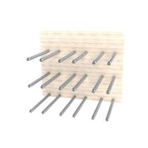 Kit Suporte Para Garrafa De Vinho Aluminio-1G-Pino-5 Pares Kit Suporte Para Garrafa De Vinho Aluminio-1G-Pino-5 Pares