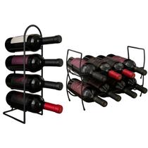 Kit Suporte para Garrafas Vinho Horizontal e Vertical Kit Suporte para Garrafas Vinho Horizontal e Vertical