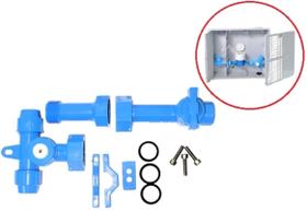 Kit Suporte para Hidrômetro Caixa SABESP