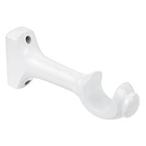 Kit Suporte para Ilhos 28mm Branco Madeira ( Par )