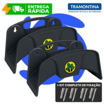 Kit Suporte Para Mangueira Até 35M Tramontina Reforçado Com Parafusos e Buchas Para Fixação