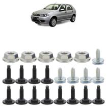 Kit Suporte Parachoque Dianteiro Palio G2 2004 2005 2006 2007 2008 2009 2010 2011 2012 2013 2014 2015 2016 2017 17 Peças