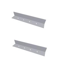 Kit Suporte Parafusar 25cm Cantoneira L Pia Balcão Bancada nv459l