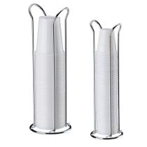 Kit Suporte Porta Copos Descartáveis 50/80 + 200ml Cromado - 1148 Future Kit Suporte Porta Copos Descartáveis 50/80 + 200ml Cromado - 1148 Future