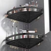 Kit Suporte Porta Shampoo De Canto Cantoneira Para Banheiro