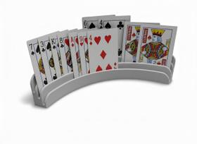 Kit Suporte pra Cartas 2 Unid Jogo de Carta Baralho Presente