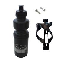 Kit Suporte Quadro Bike Nylon + Garrafa Squeeze 750 ML