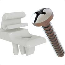 Kit Suporte Quebra-Sol Fiat Palio 2008 a 2012 - 1334640 - KPA0220002 Kit Suporte Quebra-Sol Fiat Palio 2008 a 2012 - 1334640 - KPA0220002