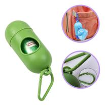 Kit Suporte + Refil Cata Caca Saquinhos Higiênicos Cachorro