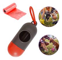 Kit Suporte + Refil Cata Caca Saquinhos Higiênicos Cachorro