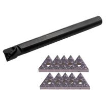 kit suporte s16q mtfnR 16 + 10 insertos c/ raio 04