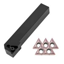 kit suporte stgcR 2525 m16 + 05 insertos p/ aço