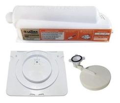 Kit Suporte Tampa Encaixe + Filtro Refil P355 + Boia P355 Latina