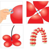 Kit Suporte Telescopio Clip Anel Enrosca Balao Festa Evento