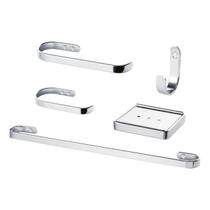 Kit suporte toalha banheiro design resistente 60 cm Kit suporte toalha banheiro design resistente 60 cm