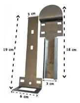 Kit Suporte Universal Ar Split Evaporadora 7 A 30mil Btus