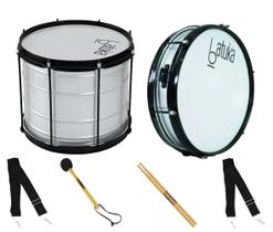 Kit Surdo 30X14 E Caixa Repique 6x14 LUEN E Acessorios Kit Surdo 30X14 E Caixa Repique 6x14 LUEN E Acessorios