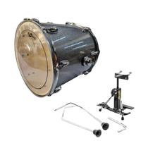 Kit Surdo Bumbo 16 X 16 Aro 2Mm + Elevador De Surdo Torelli Kit Surdo Bumbo 16 X 16 Aro 2Mm + Elevador De Surdo Torelli