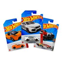 Kit Surpresa Hot Wheels 1:64 - 3 Carrinhos