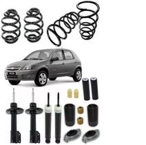 Kit Suspensão 4 Amortecedor+ 4 Molas+ 4 Batente Celta Prisma Kit Suspensão 4 Amortecedor+ 4 Molas+ 4 Batente Celta Prisma