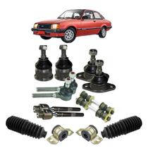 Kit Suspensão Chevette Pivô Terminal Bieleta Axial Coifa