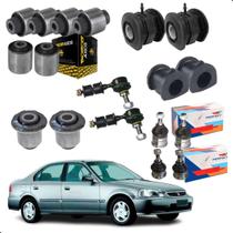 Kit Suspensão Dianteira Civic 1996 1997 1998 1999 2000 Axios