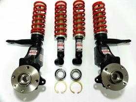 Kit Suspensão Regulável Rosca Slim Gol G1 Macaulay Kit Suspensão Regulável Rosca Slim Gol G1 Macaulay