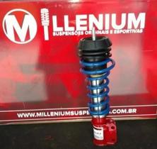 Kit Suspensão Regulavel Slim Renault Clio 1.0 Par Dianteiro