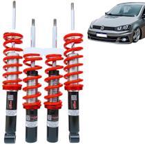 Kit suspensão rosca slim gol g5 ao g8 dianteiro e traseiro Kit suspensão rosca slim gol g5 ao g8 dianteiro e traseiro