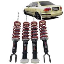 Kit Suspensão Rosca Slim Honda Civic Até o Ano 2000
