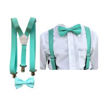 Kit Suspensório E Gravata Borboleta Juvenil Criança 10 a 16 Anos