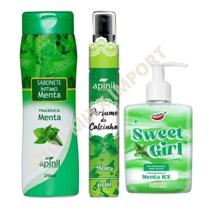 KIT Sweet Girl Gel Hidratante + Sabonete Íntimo + Perfume de Calcinha