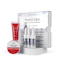 Kit Sweet Lips Cereja - Gloss, Esfoliante e Fluido