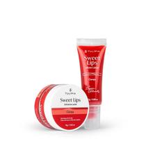 Kit Sweet Lips Tulipia Gloss 10g + Esfoliante Cereja 15g