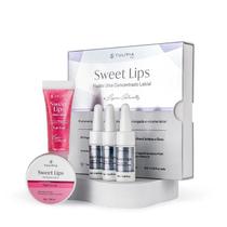 Kit Sweet Lips Tutti Frutti - Gloss, Esfoliante E Fluido