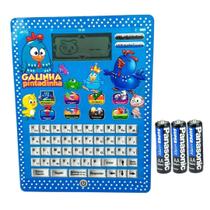 Kit Tablet Infantil Galinha Pintadinha Educativo Contas - Smart Bracelet