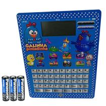 Kit Tablet Infantil Galinha Pintadinha Educativo Contas