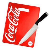 Kit Tabua Churras Coca-cola Jg E Faca Multiuso Hauskraft
