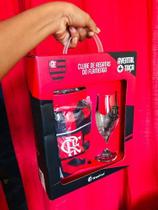 Kit Taça + Avental Do Clube De Regatas Flamengo Original