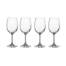 Kit Taça de Cristal Vinho Branco 350ml com 4 unidades - Bohemia Kit Taça de Cristal Vinho Branco 350ml com 4 unidades - Bohemia