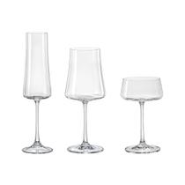 Kit Taças de Cristal Bohemia Xtra 18 Peças Kit Taças de Cristal Bohemia Xtra 18 Peças