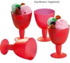 Kit Taças Murano 330ml(cada),4 peças- Tupperware.