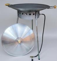 Kit Tacho Aço Carbono Reforçado Carnes Bife Picanha Pescaria Acampamento Kit Tacho Aço Carbono Reforçado Carnes Bife Picanha Pescaria Acampamento